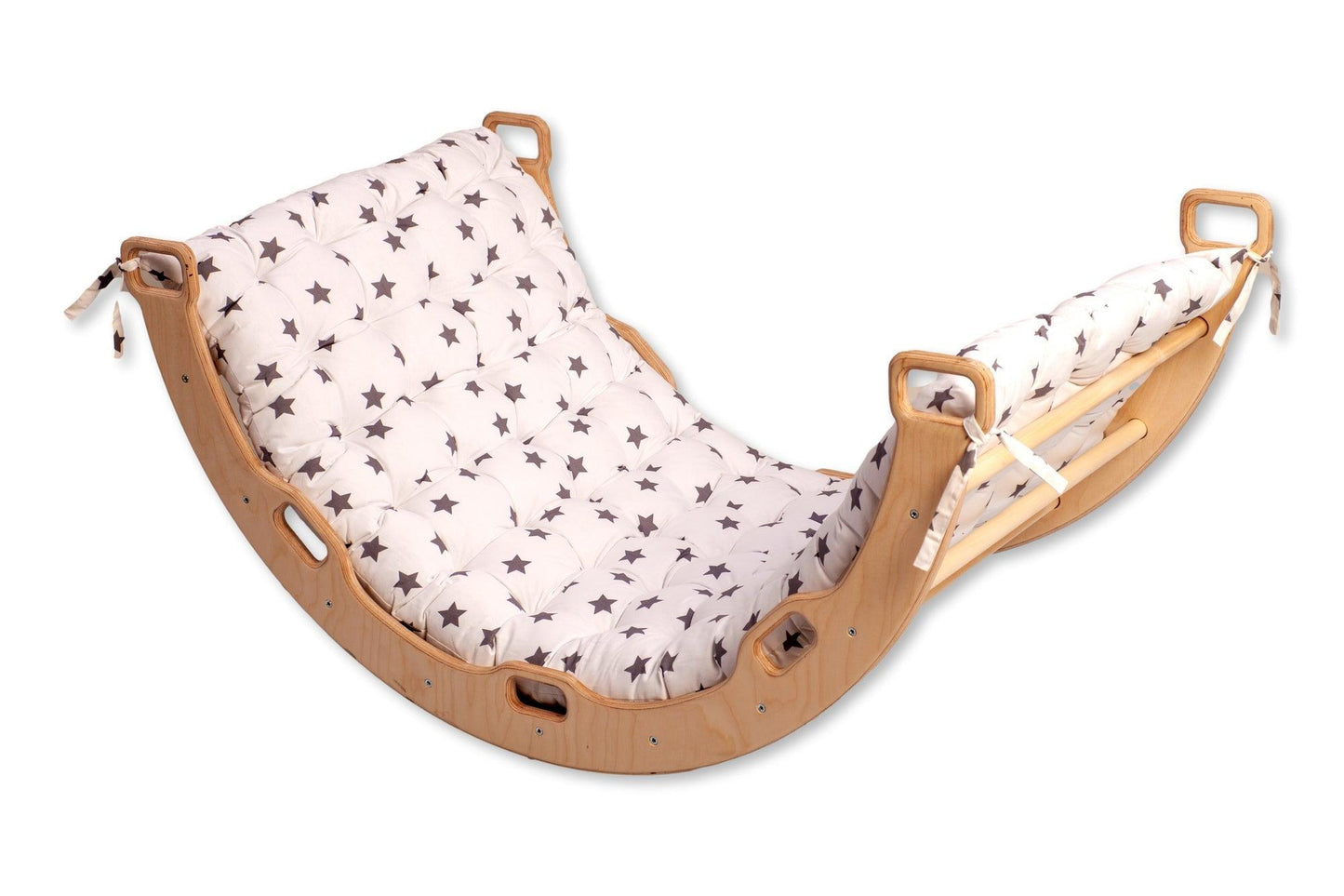 2-in-1 Climbing Arch & Rocker with Pillow