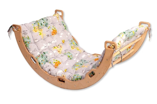 2-in-1 Climbing Arch & Rocker with Pillow