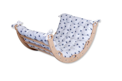 2-in-1 Climbing Arch & Rocker with Pillow